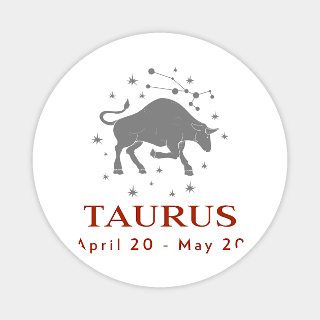 Taurus Magnet by Conundrum Cracker